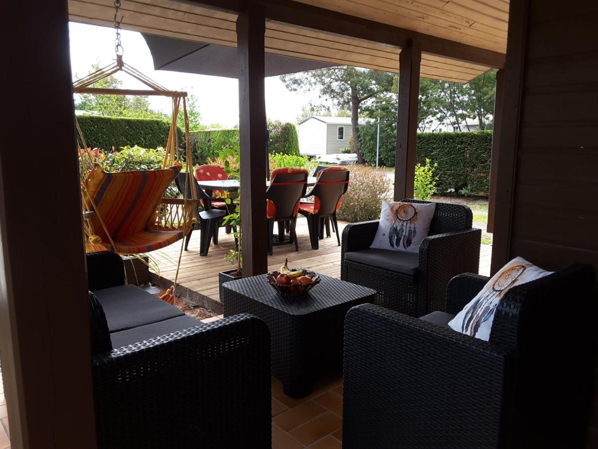 Chalet Camping Les Vignes Lit-et-Mixe Exterior foto